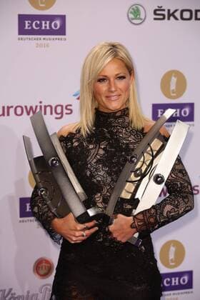 Preisträgerin Helene Fischer bei der Verleihung vom Echo am 07.04.2016 in Berlin Echo Verleihung 2016 in Berlin- Preistraeger Gewinner 