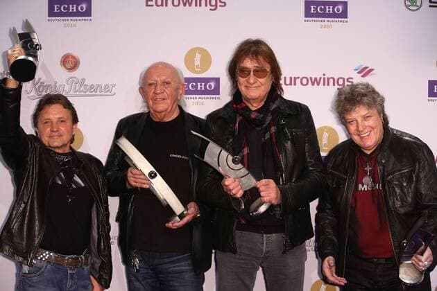 Preisträger: Puhdys bei der Verleihung vom Echo am 07.04.2016 in Berlin Echo Verleihung 2016 in Berlin- Preistraeger Gewinner 
