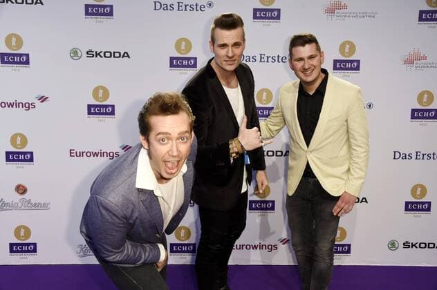 The Baseballs bei der 25. Verleihung des Echo 2016 in der Messe Berlin. Berlin, 07.04.2016 Foto:xFredericx xFuturexImage