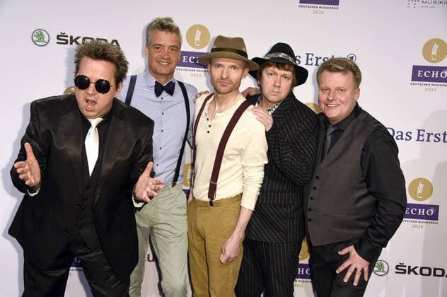 Die Prinzen bei der 25. Verleihung des Echo 2016 in der Messe Berlin. Berlin, 07.04.2016 Foto:xFredericx xFuturexImage