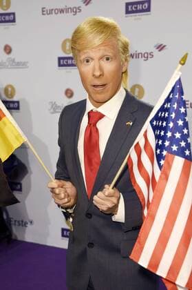Oliver Pocher als Donald Trump bei der 25. Verleihung des Echo 2016 in der Messe Berlin. Berlin, 07.04.2016 Foto:xFredericx xFuturexImage