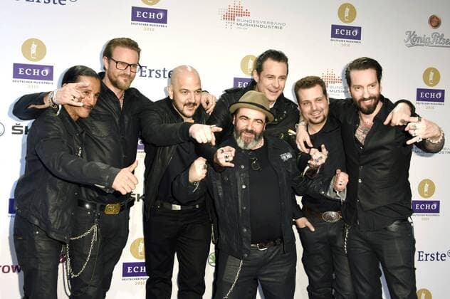 The BossHoss bei der 25. Verleihung des Echo 2016 in der Messe Berlin. Berlin, 07.04.2016 Foto:xFredericx xFuturexImage