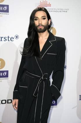 Conchita Wurst bei der 25. Verleihung des Echo 2016 in der Messe Berlin. Berlin, 07.04.2016 Foto:xFredericx xFuturexImage
