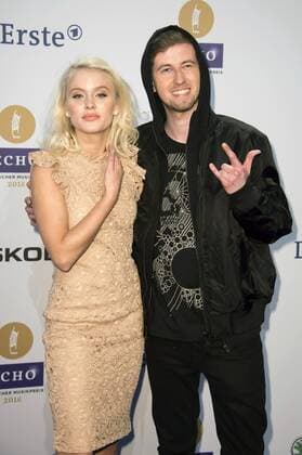 Zara Larsson und Alan Walker bei der 25. Verleihung des Echo 2016 in der Messe Berlin. Berlin, 07.04.2016 Foto:xFredericx xFuturexImage