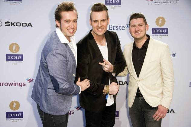 The Baseballs bei der 25. Verleihung des Echo 2016 in der Messe Berlin. Berlin, 07.04.2016 Foto:xFredericx xFuturexImage