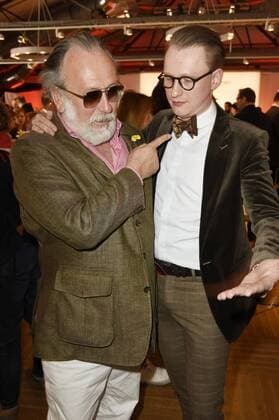 Friedrich Liechtenstein und Jan-Henrik Scheper-Stuke bei der Verleihung des Theodor König Award 2016 im Ellington Hotel. Berlin, 08.04.2016 Foto:xFredericx xFuturexImage