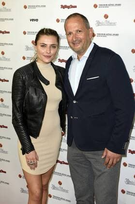 Sophia Thomalla und Matthias Christoffel bei der Verleihung des Theodor König Award 2016 im Ellington Hotel. Berlin, 08.04.2016 Foto:xFredericx xFuturexImage