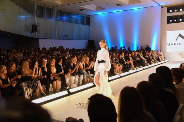 Presentation of the new collection of Makis Tselios, famous Greek Fashion designer 19th Athens Xclusive Designers Week, Xporting Greek Fashion, In Athens on April 9., 2016