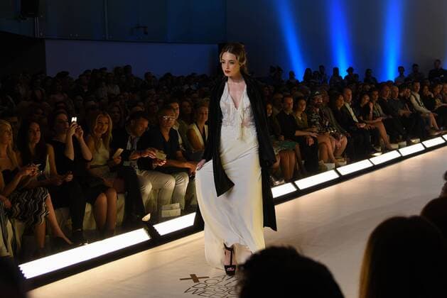 Presentation of the new collection of Makis Tselios, famous Greek Fashion designer 19th Athens Xclusive Designers Week, Xporting Greek Fashion, In Athens on April 9., 2016