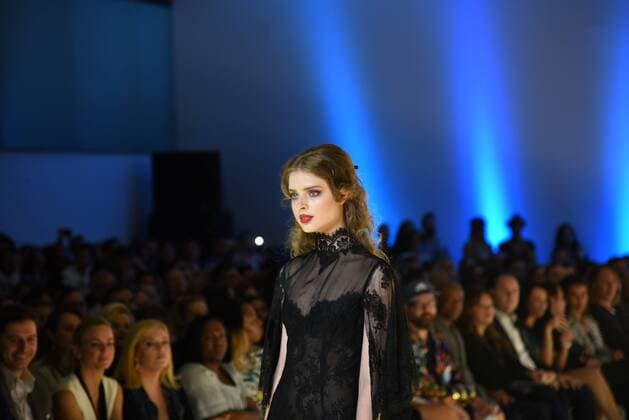 Presentation of the new collection of Makis Tselios, famous Greek Fashion designer 19th Athens Xclusive Designers Week, Xporting Greek Fashion, In Athens on April 9., 2016