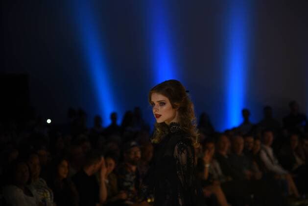 Presentation of the new collection of Makis Tselios, famous Greek Fashion designer 19th Athens Xclusive Designers Week, Xporting Greek Fashion, In Athens on April 9., 2016