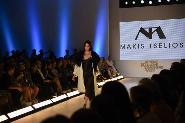 Presentation of the new collection of Makis Tselios, famous Greek Fashion designer 19th Athens Xclusive Designers Week, Xporting Greek Fashion, In Athens on April 9., 2016