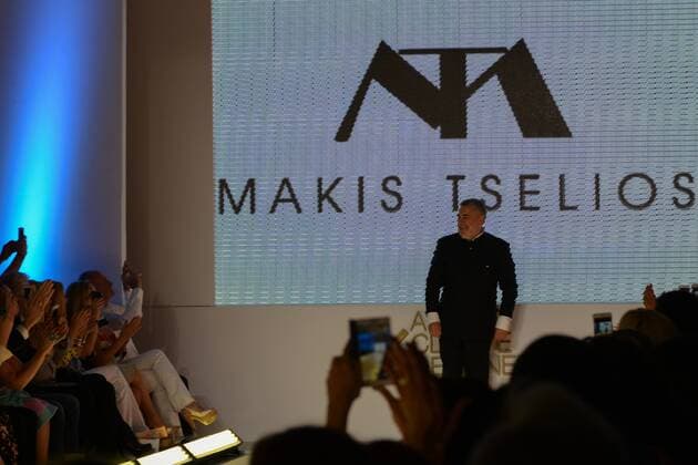 Makis Tselios, famous Greek Fashion designer 19th Athens Xclusive Designers Week, Xporting Greek Fashion, In Athens on April 9., 2016