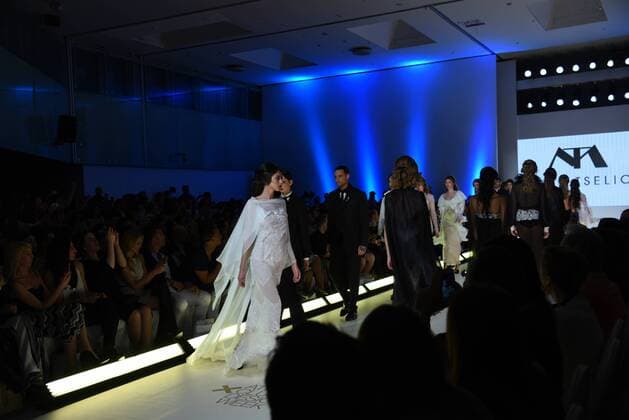 Presentation of the new collection of Makis Tselios, famous Greek Fashion designer 19th Athens Xclusive Designers Week, Xporting Greek Fashion, In Athens on April 9., 2016