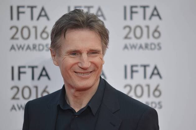 April 9, 2016 - Dublin, Ireland - Liam Neeson, a Northern Irish actor, arrives for this year edition of the IFTA 2016 Film & Drama Awards, at the Mansion House in Dublin..Dublin, Ireland, on Saturday 9 April 2016. Dublin Ireland  - ZUMAn230