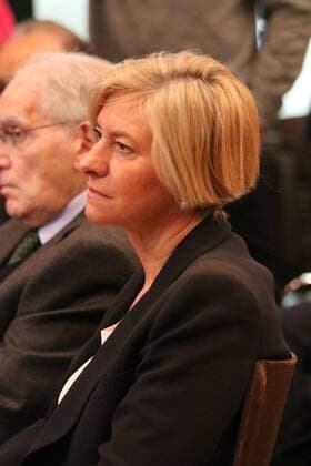 Italy: Minister of Defence Roberta Pinotti awarded the Premio Napoli Cittˆ di Pace The Minister of Defense, Roberta Pinotti during the eighth edition of the Premio Napoli Cittˆ di Pace. Roberta Pinotti awarded the eighth edition of the Premio Napoli Cittˆ di Pace.  SalvatorexEsposito