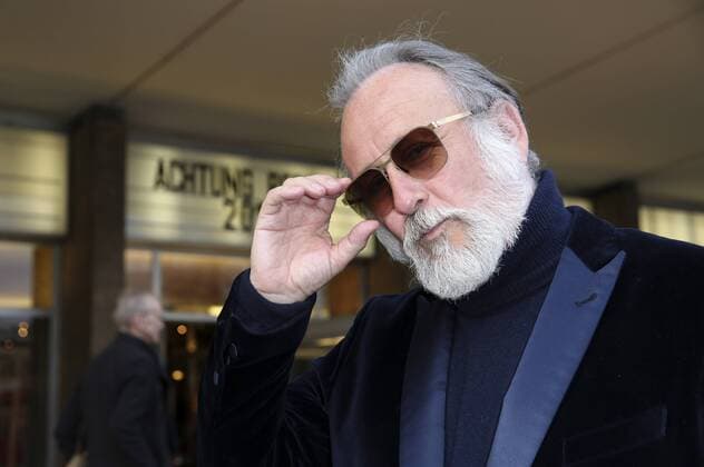 Friedrich Liechtenstein bei der Eröffnung des Filmfestivals achtung berlin - new berlin film award mit dem Film Mann im Spagat: Pace, Cowboy, Pace im Kino International. Berlin, 13.04.2016 Foto:xS.xGabschx xFuturexImage