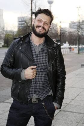 Manuel Cortez bei der Eröffnung des Filmfestivals achtung berlin - new berlin film award mit dem Film Mann im Spagat: Pace, Cowboy, Pace im Kino International. Berlin, 13.04.2016 Foto:xS.xGabschx xFuturexImage