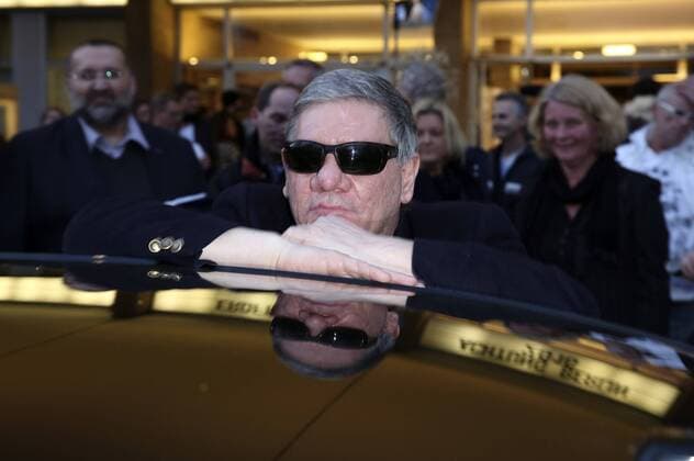 Claude-Oliver Rudolph bei der Eröffnung des Filmfestivals achtung berlin - new berlin film award mit dem Film Mann im Spagat: Pace, Cowboy, Pace im Kino International. Berlin, 13.04.2016 Foto:xS.xGabschx xFuturexImage
