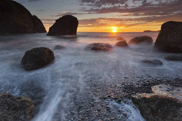 Ruby Beach, Olympic National Park, Washington, USA