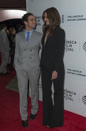 USA: All We Had Premiere at TFF Katie Holmes and Zac Posen attend premiere All we had movie at Tribeca film festival at BMCC .  LevxRadin