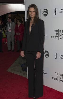 USA: All We Had Premiere at TFF Katie Holmes attends premiere All we had movie at Tribeca film festival at BMCC .  LevxRadin