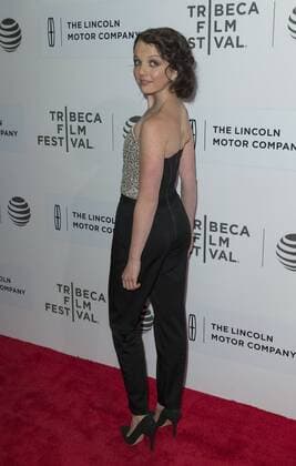 USA: All We Had Premiere at TFF Stefania Owen attends premiere All we had movie at Tribeca film festival at BMCC .  LevxRadin