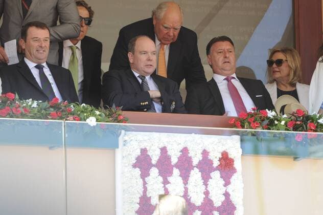 Fürst Albert II. von Monaco zu Gast beim Tennisturnier in Monte Carlo 206779 Olivier Anrigo Starface 2016-04-16 MONACO Monaco Prince Albert II de Monaco durant la demi finale de Rafael Nadal contre Andy Murray. Tournoi Rolex Master 1000 Monte Carlo.du 9 au 17 Avril 2016. samedi 16 Avril. Monaco. Prince Albert II (Monaco)  Copyright: xOlivierxAnrigox STAR_206779_018