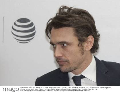 April 16, 2016 - New York, New York, U.S - Actor James Franco arriving to the Premier of King Cobra at the Tribeca Film Festival 2016 in New York, New York on Saturday April 16, 2016. New York U.S. - ZUMAp124