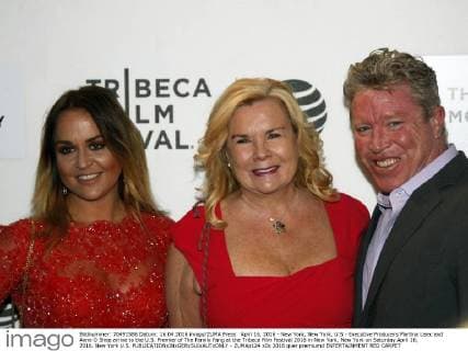 April 16, 2016 - New York, New York, U.S - Executive Producers Martina Lisec and Anne O Shea arrive to the U.S. Premier of The Family Fang at the Tribeca Film Festival 2016 in New York, New York on Saturday April 16, 2016. New York U.S. - ZUMAp124