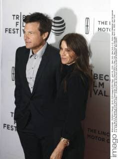 April 16, 2016 - New York, New York, U.S - Actor Jason Bateman and his spouse arrive to the U.S. Premier of The Family Fang at the Tribeca Film Festival 2016 in New York, New York on Saturday April 16, 2016. New York U.S. - ZUMAp124