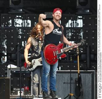 April 16, 2016 - Fort Lauderdale, Florida, United States - Singer Kip Moore performs onstage during the 2016 Tortuga Music Festival - Day 2. Fort Lauderdale United States - ZUMAw109
