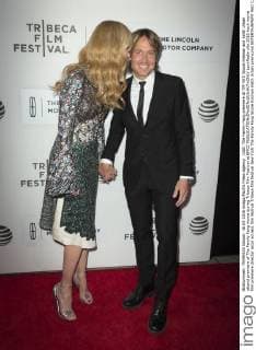 USA: The Family Fang premiere at TFF NYC Nicole Kidman and Keith Urban attend premiere of The Family Fang movie during Tribeca Film Festival at BMCC  LevxRadin
