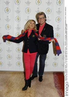 Marianne und Michael Eagles Magazinpräsentation 2016 Charity Golfclub Hotel Vier Jahreszeiten München 17. April 2016
