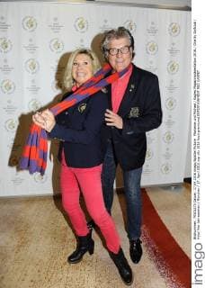 Marianne und Michael Eagles Magazinpräsentation 2016 Charity Golfclub Hotel Vier Jahreszeiten München 17. April 2016