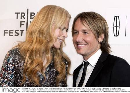 Nicole Kidman und Keith Urban bei der The Family Fang Premiere am 16.04.2016 im Rahmen vom Tribeca Film Festival in New York 2016 Tribeca Film Festival - The Family Fang Premiere 