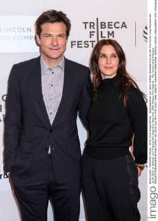 Jason Bateman und seine Ehefrau Amanda Anka bei der The Family Fang Premiere am 16.04.2016 im Rahmen vom Tribeca Film Festival in New York 2016 Tribeca Film Festival - The Family Fang Premiere 