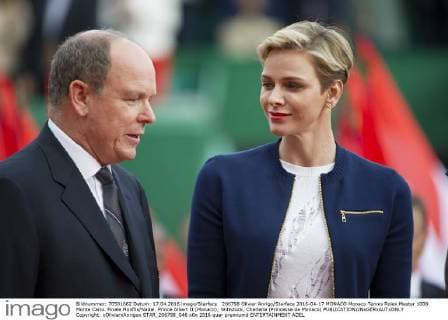 206798 Olivier Anrigo Starface 2016-04-17 MONACO Monaco Tennis Rolex Master 1000 Monte Carlo. Finale Monfils Nadal. Prince Albert II (Monaco); Wittstock, Charlene (Princesse de Monaco)  Copyright: xOlivierxAnrigox STAR_206798_046