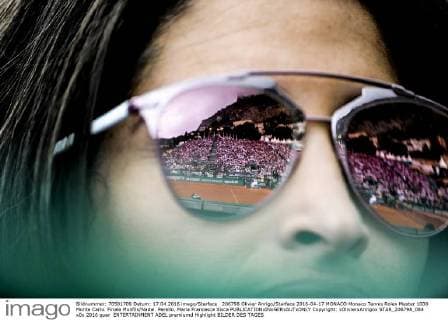 206798 Olivier Anrigo Starface 2016-04-17 MONACO Monaco Tennis Rolex Master 1000 Monte Carlo. Finale Monfils Nadal. Perello, Maria Francesca Xisca  Copyright: xOlivierxAnrigox STAR_206798_084