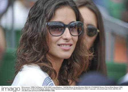 206798 Olivier Anrigo Starface 2016-04-17 MONACO Monaco Tennis Rolex Master 1000 Monte Carlo. Finale Monfils Nadal. Perello, Maria Francesca Xisca  Copyright: xOlivierxAnrigox STAR_206798_085