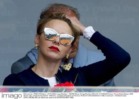 206798 Olivier Anrigo Starface 2016-04-17 MONACO Monaco Tennis Rolex Master 1000 Monte Carlo. Finale Monfils Nadal. Wittstock, Charlene (Princesse de Monaco)  Copyright: xOlivierxAnrigox STAR_206798_093
