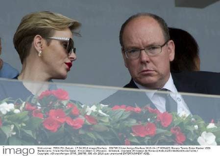 206798 Olivier Anrigo Starface 2016-04-17 MONACO Monaco Tennis Rolex Master 1000 Monte Carlo. Finale Monfils Nadal. Prince Albert II (Monaco); Wittstock, Charlene (Princesse de Monaco)  Copyright: xOlivierxAnrigox STAR_206798_096