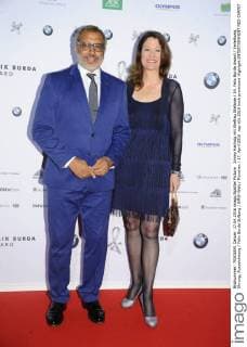 Jimmy Hartwig mit Ehefrau Stefanie 14. Felix Burda Award Verleihung, Ehrung, Auszeichnung Felix Burda Stiftung BMW-Welt München 17. April 2016