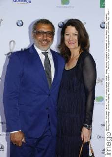 Jimmy Hartwig mit Ehefrau Stefanie 14. Felix Burda Award Verleihung, Ehrung, Auszeichnung Felix Burda Stiftung BMW-Welt München 17. April 2016