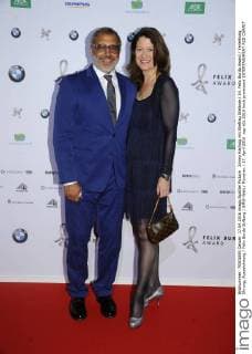 Jimmy Hartwig mit Ehefrau Stefanie 14. Felix Burda Award Verleihung, Ehrung, Auszeichnung Felix Burda Stiftung BMW-Welt München 17. April 2016