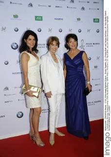 Nicola Tiggeler, Dr. Chrsita Maar und Janina Hartwig 14. Felix Burda Award Verleihung, Ehrung, Auszeichnung Felix Burda Stiftung BMW-Welt München 17. April 2016