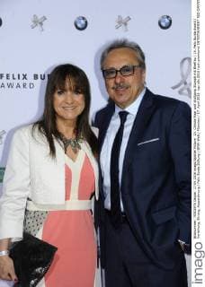 Dr. Christa Maar und Wolfgang Stumph mit Ehefrau 14. Felix Burda Award Verleihung, Ehrung, Auszeichnung Felix Burda Stiftung BMW-Welt München 17. April 2016