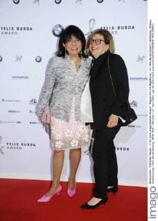 Regine Sixt mit Begleitung 14. Felix Burda Award Verleihung, Ehrung, Auszeichnung Felix Burda Stiftung BMW-Welt München 17. April 2016
