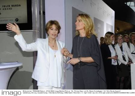 Dr. Christa Maar und Dr. Maria Furtwängler 14. Felix Burda Award Verleihung, Ehrung, Auszeichnung Felix Burda Stiftung BMW-Welt München 17. April 2016