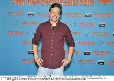 Checker Tobi bei der Premiere des Kinofilms Rico, Oskar und der Diebstahlstein im Mathäser Filmpalast. München, 17.04.2016 Foto:xP.xSchönbergerx xFuturexImage